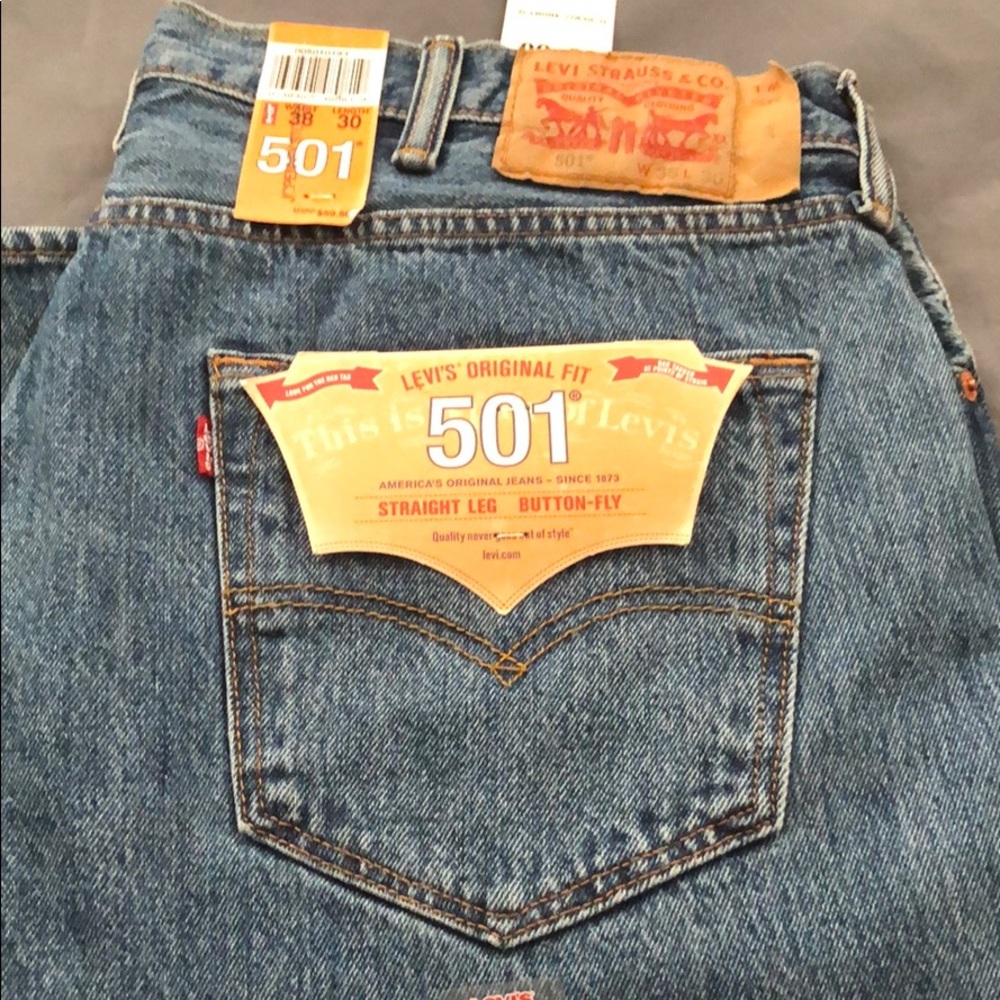 Brand New 501 Men’s Jeans (Lighter Denim)
